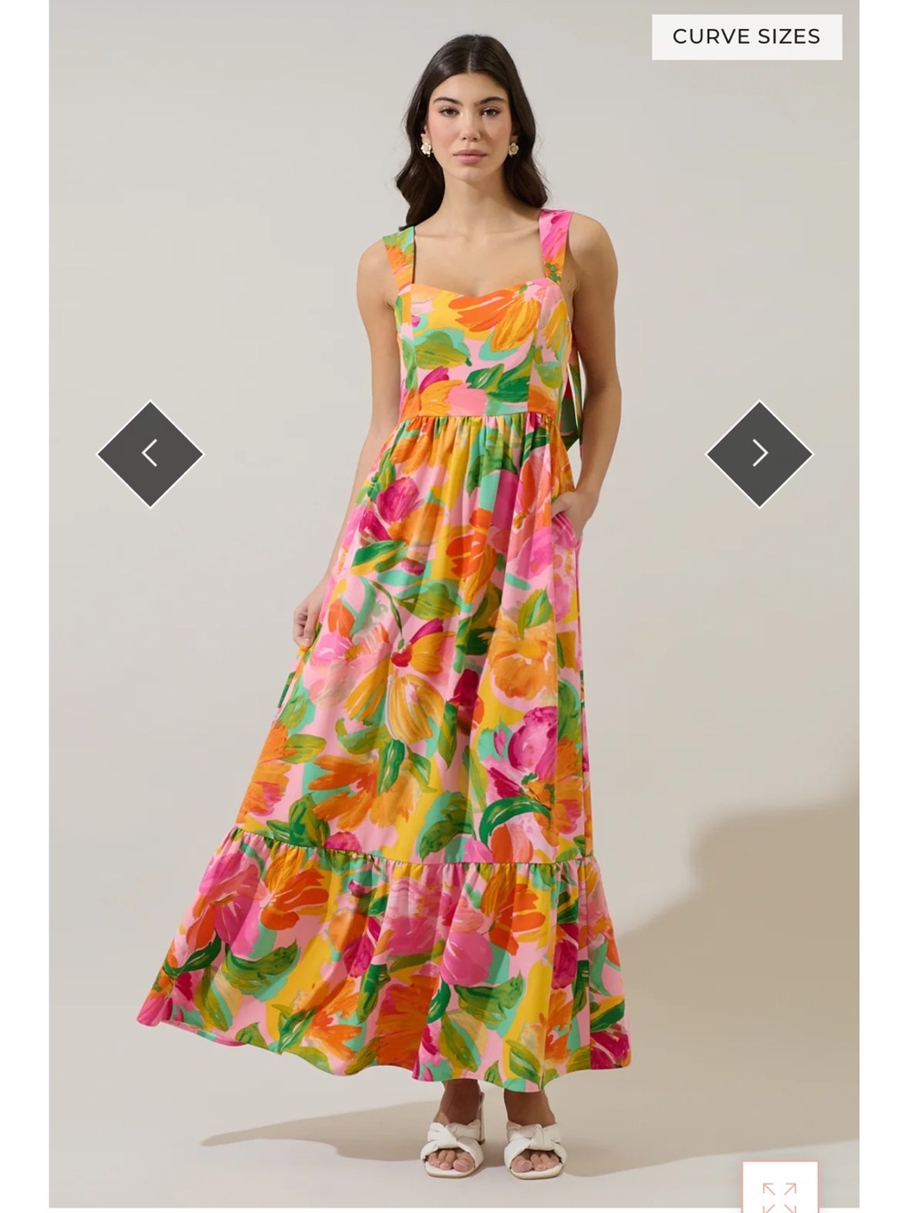 Sugarlips - Floral Maxi Sundress XS